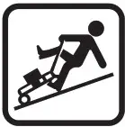 WORX WG761 Self Propelled Lawn Mower --Slip on