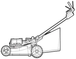 WORX WG761 Self Propelled Lawn Mower -- WORX WG761