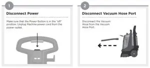 FIG 10 CLEANING AND STORING MOTORIZED HARD FLOOR CLEANING TOOL