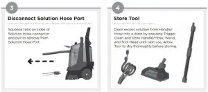 FIG 11 CLEANING AND STORING MOTORIZED HARD FLOOR CLEANING TOOL