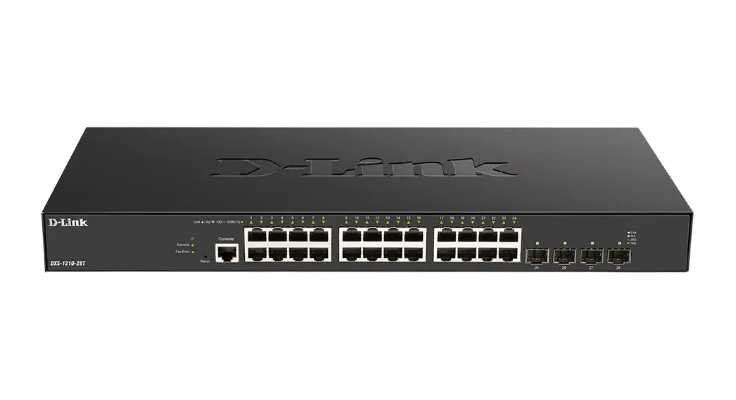 D-link Dxs-1210-28t 24-port 10gbase-t And 4-port 25gbase-x Sfp28 Managed Switch Installation Guide