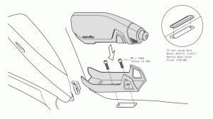 cervelo P-SERIES Retailer Disc - AERO WATER BOTTLE INSTALLATION