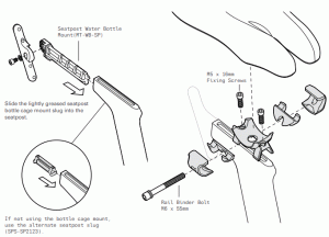 cervelo P-SERIES Retailer Disc - SEATPOST ASSEMBLY