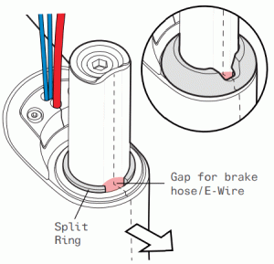 cervelo P-SERIES Retailer Disc - head tube