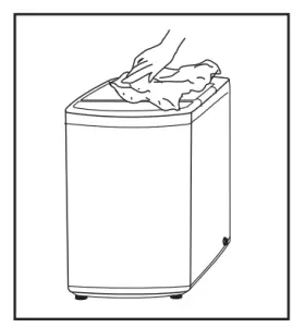 Cleaning the cabinet