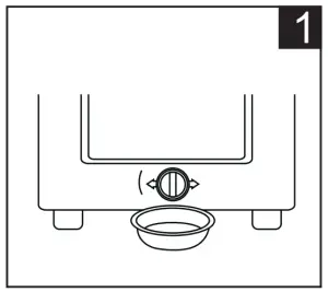 Cleaning drain pump filter
