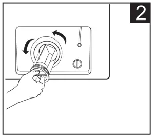 Cleaning drain pump filter