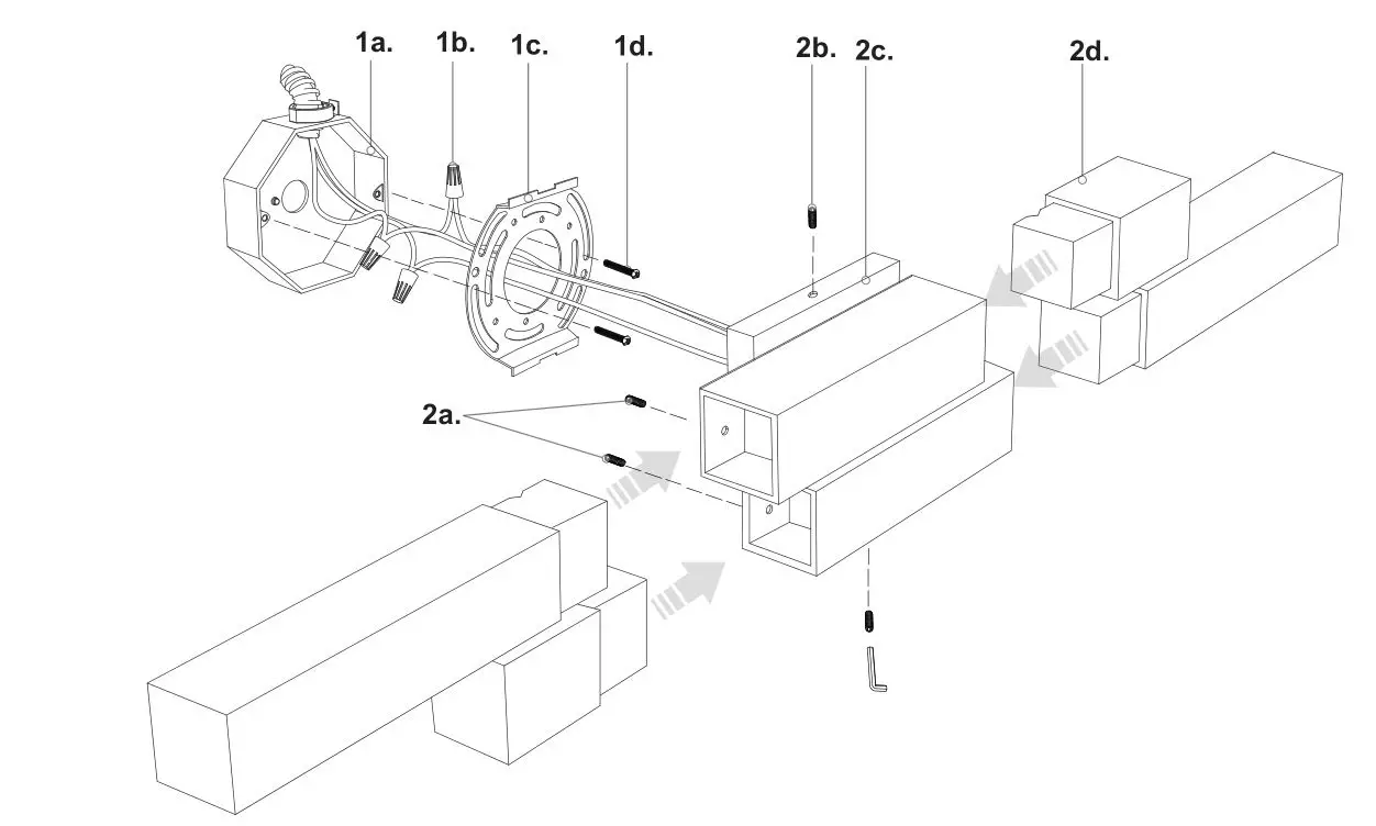 Kuzco Lighting WS53322 LED Lamp Wall Sconce - completed the installation of fixture