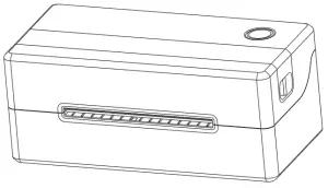 RONGTA RP421A Direct Thermal Barcode Label Printer