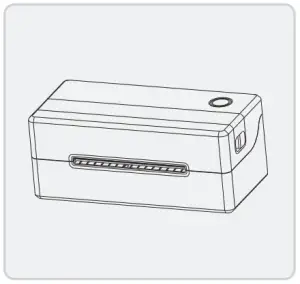 RONGTA RP421A Direct Thermal Barcode Label Printer - printing parameters 1