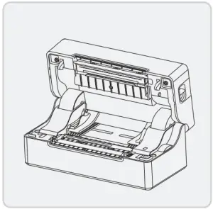 RONGTA RP421A Direct Thermal Barcode Label Printer - technicale parameters 1