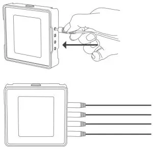 THOREYE ER-BT02 Smart Meat Thermometer - port