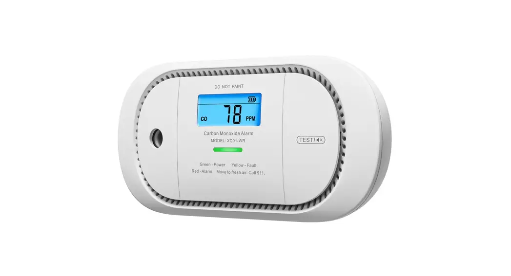 X-sense Xc01-wr Wireless Interlinked Carbon Monoxide Alarm User Manual