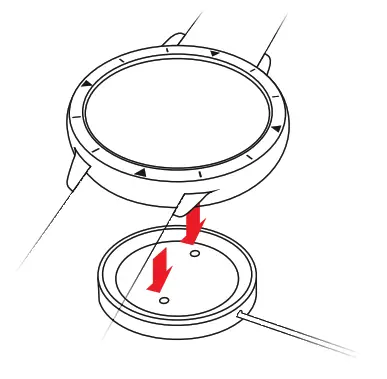 ECLIPSE Ksix Waterproof Smart Watch with Pedometer - Charge and activation