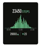 ECLIPSE Ksix Waterproof Smart Watch with Pedometer - Sports