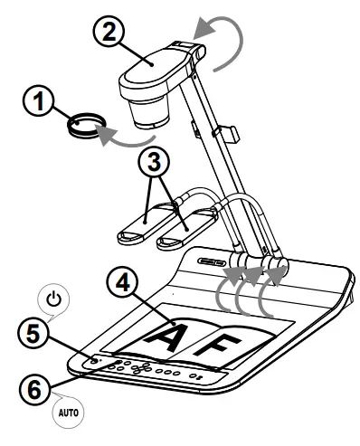 Lumens PS753 4K Desktop Document Camera - Started
