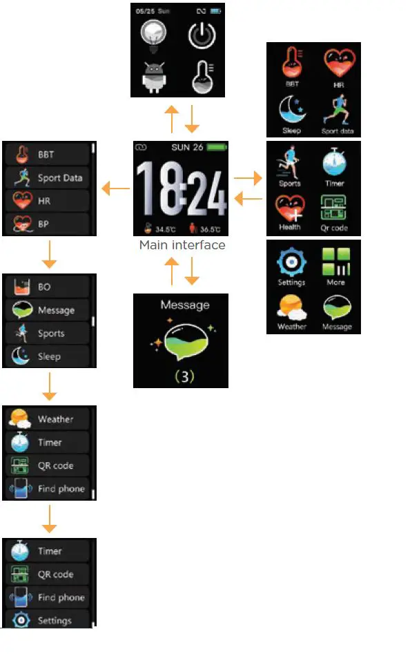 CACTUS Blaze 2 Teen Smart Watch FIG-8