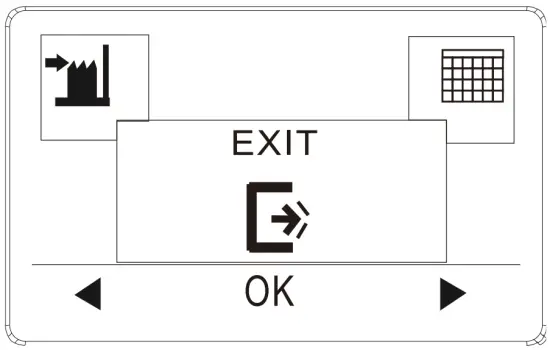Exit Menu