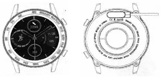 LISKA SV-10FD Smart Watch fig1