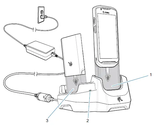 ZEBRA TC52y Hand Held Touch Computer FIG 12