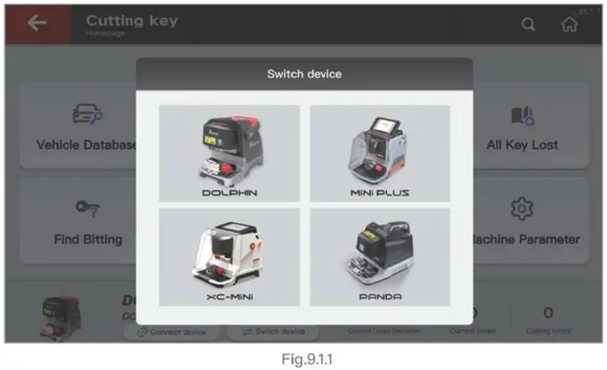 Xhorse MK3 Key Tool Plus Pad Device - Cutting Key 1
