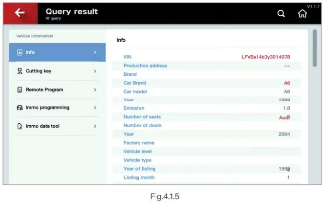 Xhorse MK3 Key Tool Plus Pad Device - Query result
