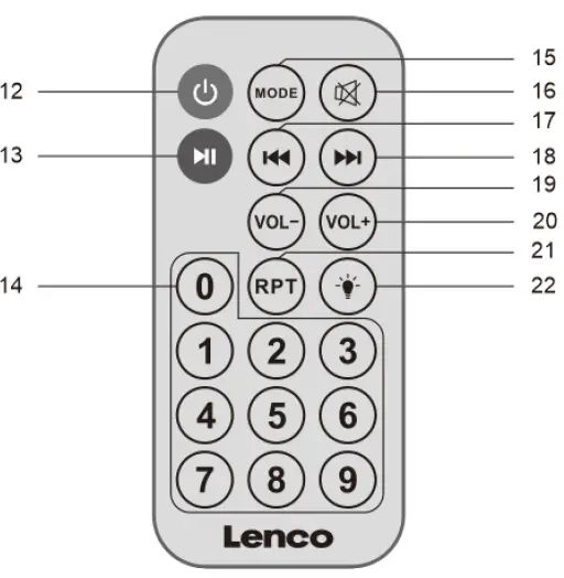 Lenco-BTC-055-Karaoke-System-with-Bluetooth-7