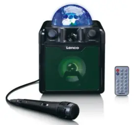 Lenco-BTC-055-Karaoke-System-with-Bluetooth