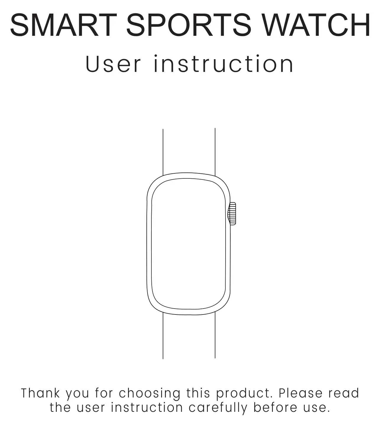 morepro Smart Sports Watch Instructions