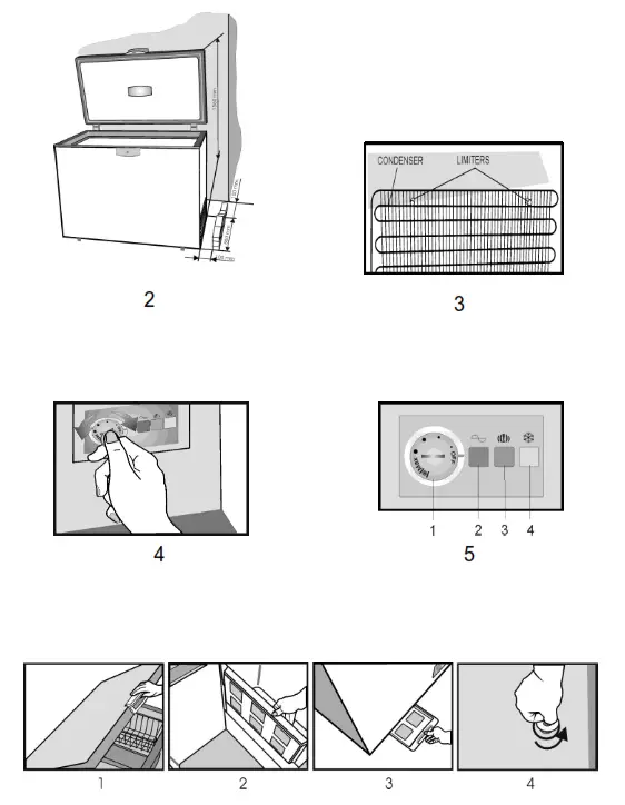 bbeko HSA47530N Static Chest Freezer - fig 1