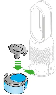 dyson PH03 Purifier Humidify Cool Air Purifier Humidifier and Fan - Filling the water tank 3