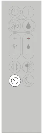 dyson PH03 Purifier Humidify Cool Air Purifier Humidifier and Fan - Sleep timer