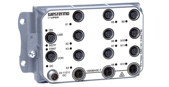 westermo 12A Series 12 Port Ethernet M12 Switches-pro