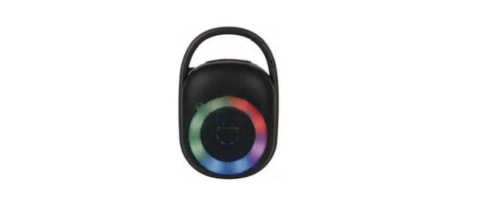 Proscan Psp1176 Rainbow Led Light Up Bluetooth Speaker-fm Radio Instruction Manual