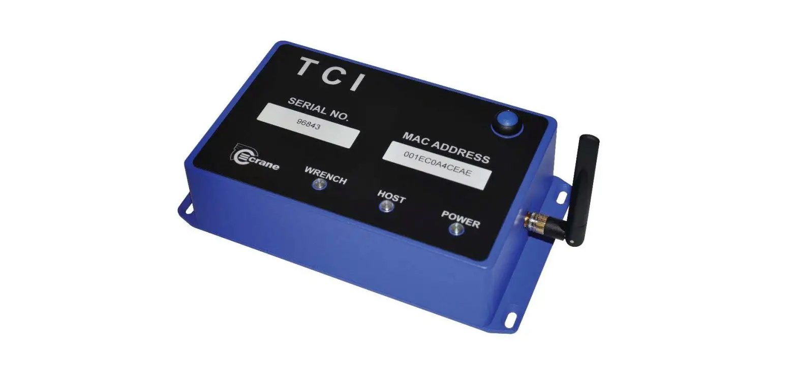 Crane 96843 Tool Control Interface Lineside Controller User Manual Crane 96843 Tool Control Interface Lineside Controller User Manual