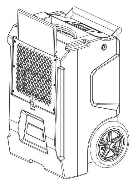 ALORAIR Storm DP Smart Wifi Commercial Dehumidifier 23