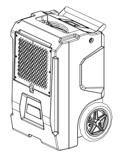 ALORAIR Storm DP Smart Wifi Commercial Dehumidifier pro