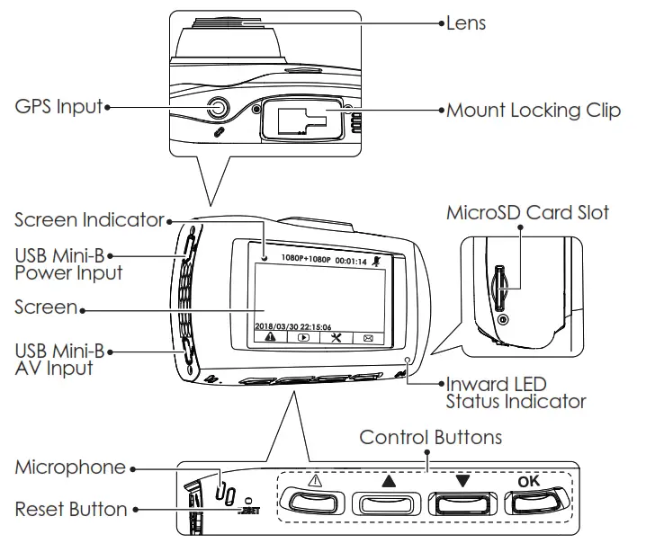 AUKEY Dual Dash Cameras- 01
