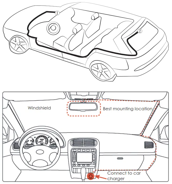 AUKEY Dual Dash Cameras- 08