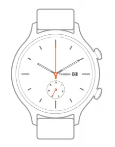 a close up of a watch