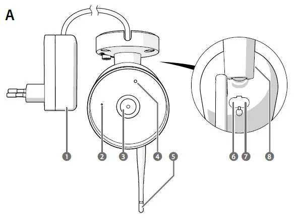 nedis-WIFICO40CBK-Full-HD-Outdoor-Camera-Waterproof-Metal-Housing-fig1