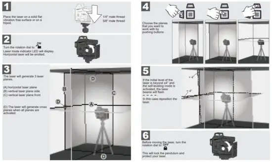 milwaukee M12 3PL Three Dimensional Laser - figure 8