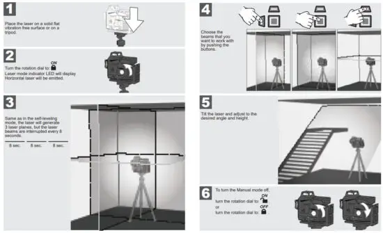 milwaukee M12 3PL Three Dimensional Laser - figure 9
