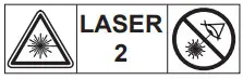 milwaukee M12 3PL Three Dimensional Laser - warning 2