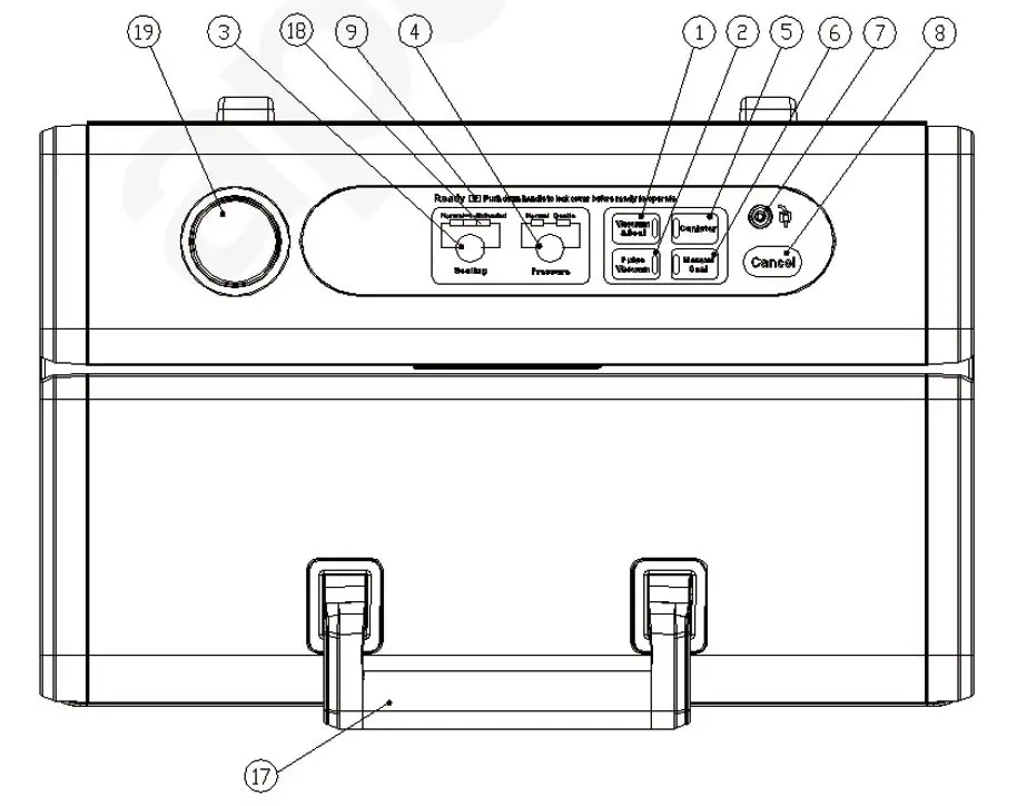 apuro CN514-A Vacuum Pack Machine-fig1