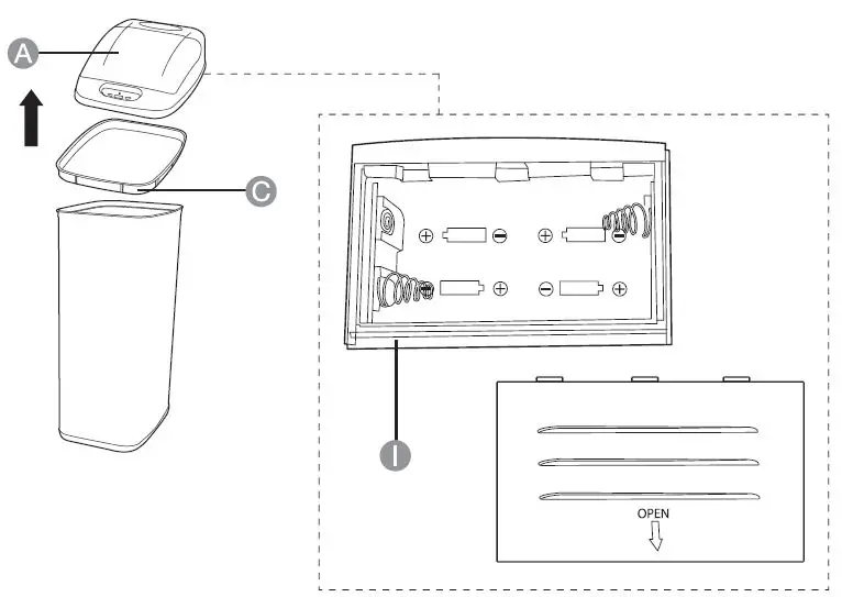 amazon-basics-B07MSN639J-Automatic-Stainless-Steel-Trash-2