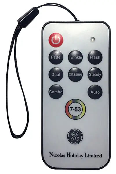 Nicolas Holiday HC TX20 Remote Control