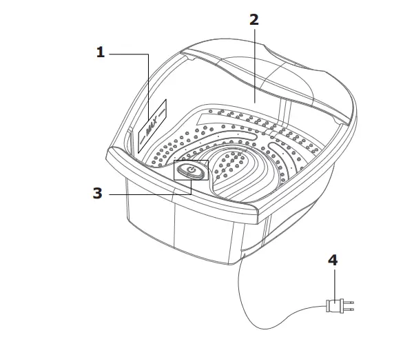 COSTWAY-ES10074US-Foot-Spa-Bath-with-Smooth-Bubble-Massage-Node-fig1