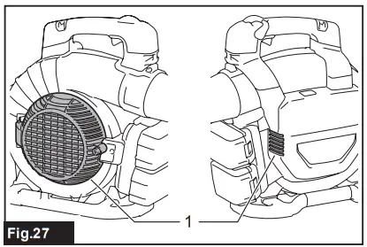 makita DUB363 Cordless Blower - Fig 7