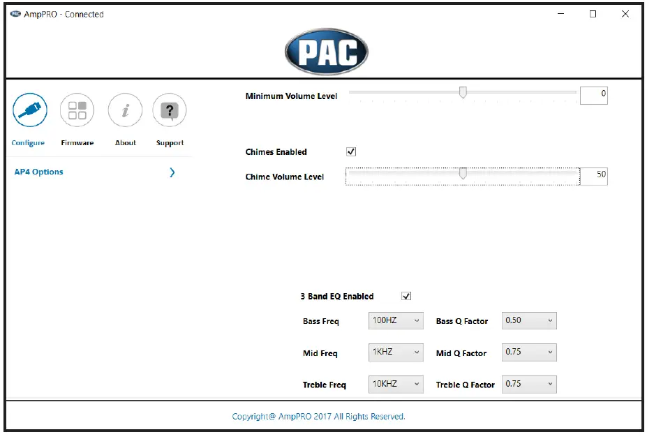 PAC AP4-FD21- Advanced- Amplifier -Interface -for -Ford -4